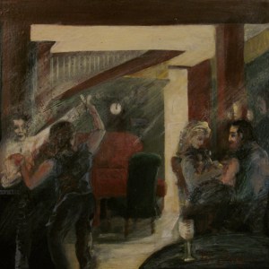 Round Midnight on the Night Train, Porter's on the Tracks by Katy Cauker